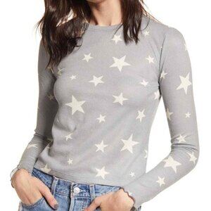 BP Cozy Thermal Star Pattern Long Sleeve Tee